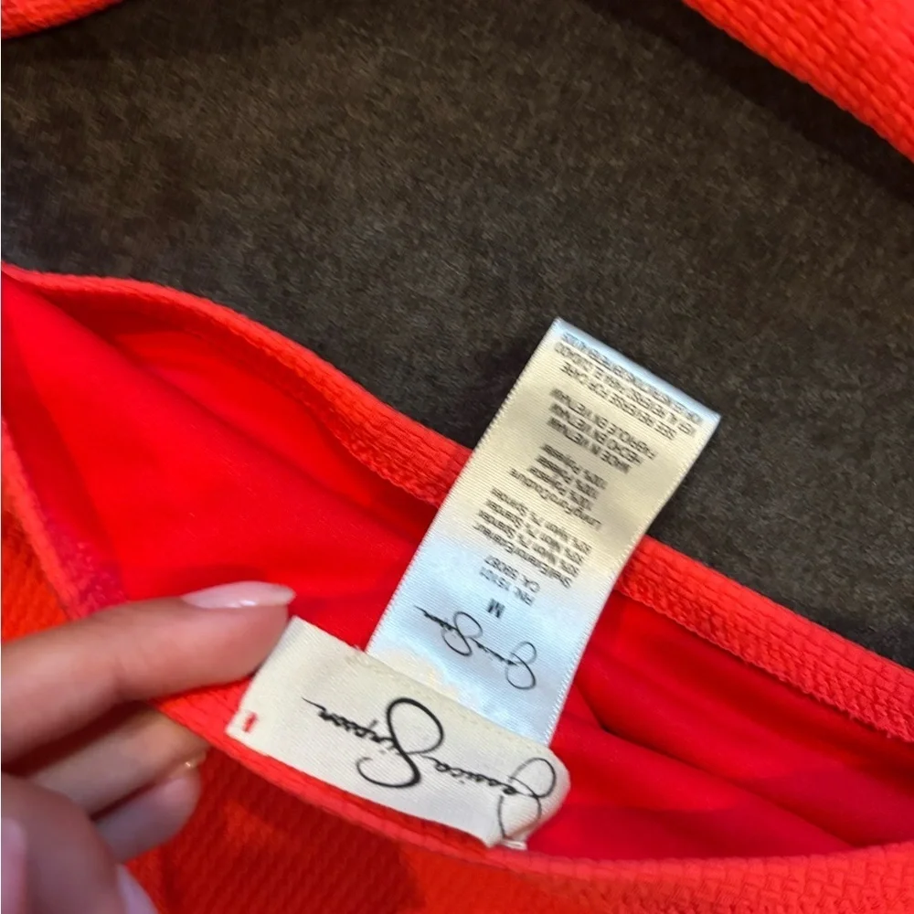 Jessica Simpson Vibrant Red Bikini Suit - Picture 4 of 5